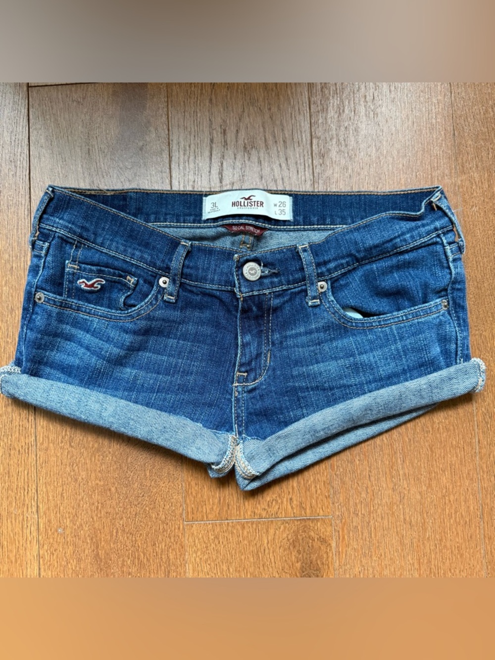 Hollister Women's Mini Denim Shorts